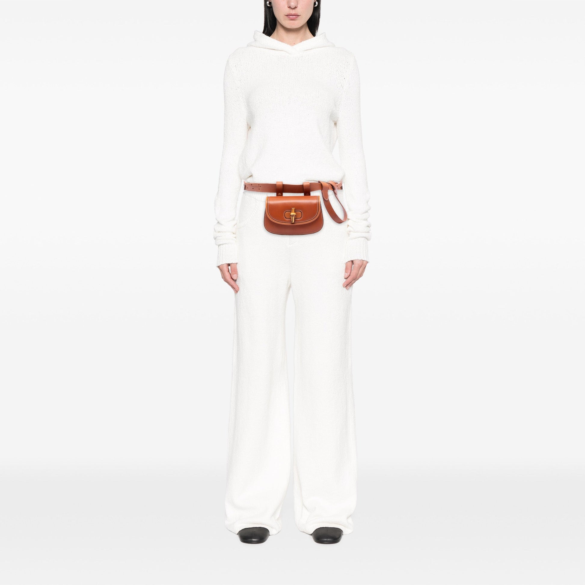 Gucci Mini Calfskin Bamboo 1947 Belt Bag