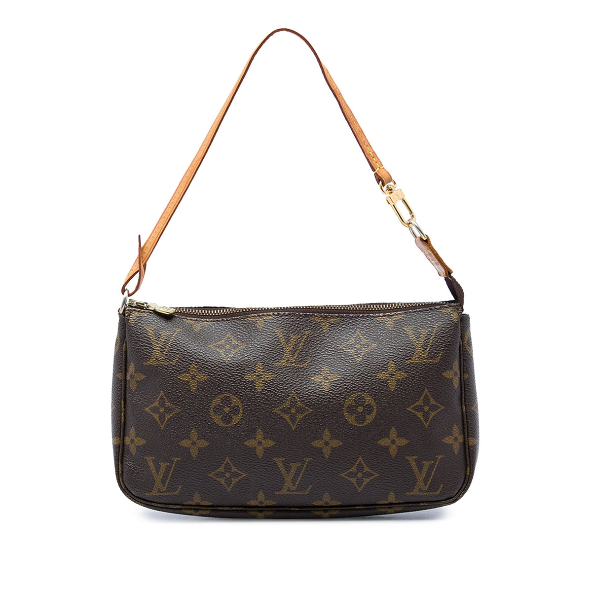 Louis Vuitton Monogram Pochette Accessoires — Brown