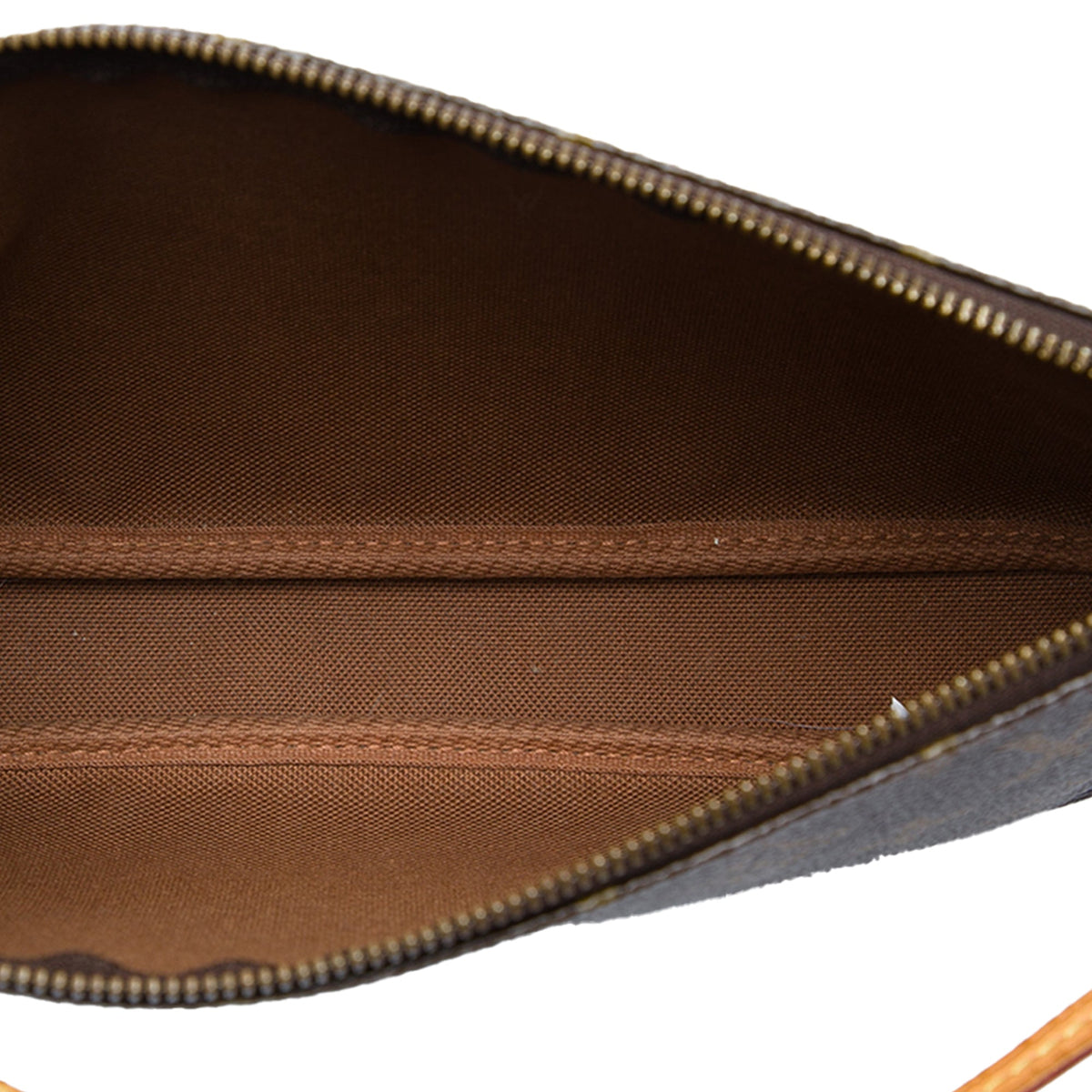 Louis Vuitton Monogram Pochette Accessoires — Brown