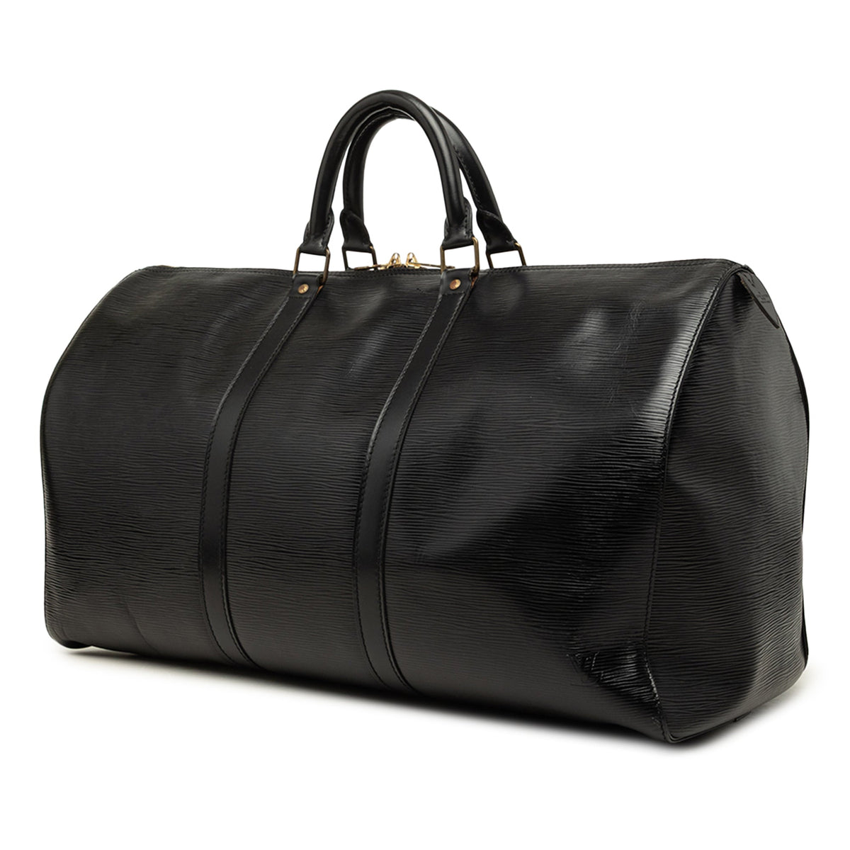 Louis Vuitton Epi Keepall 50 — Black
