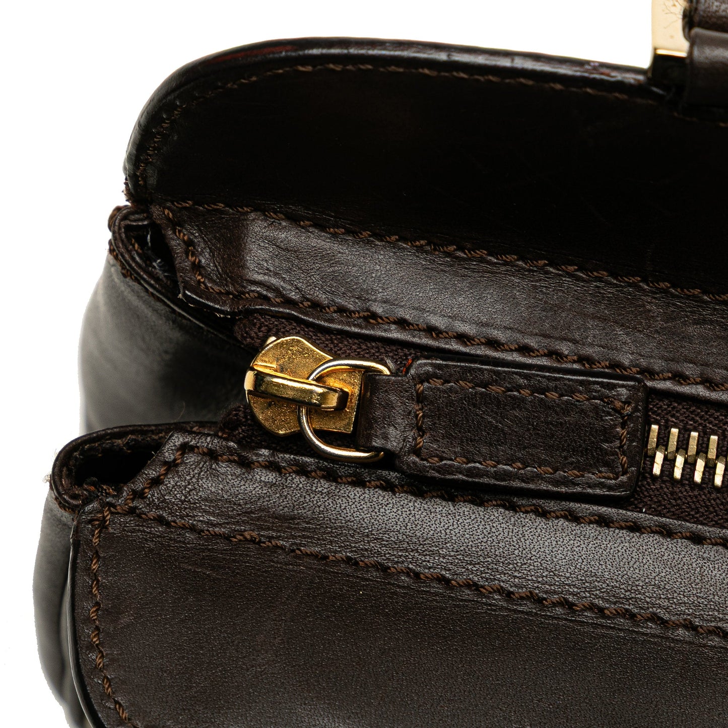 Celine C Macadam Canvas Handbag