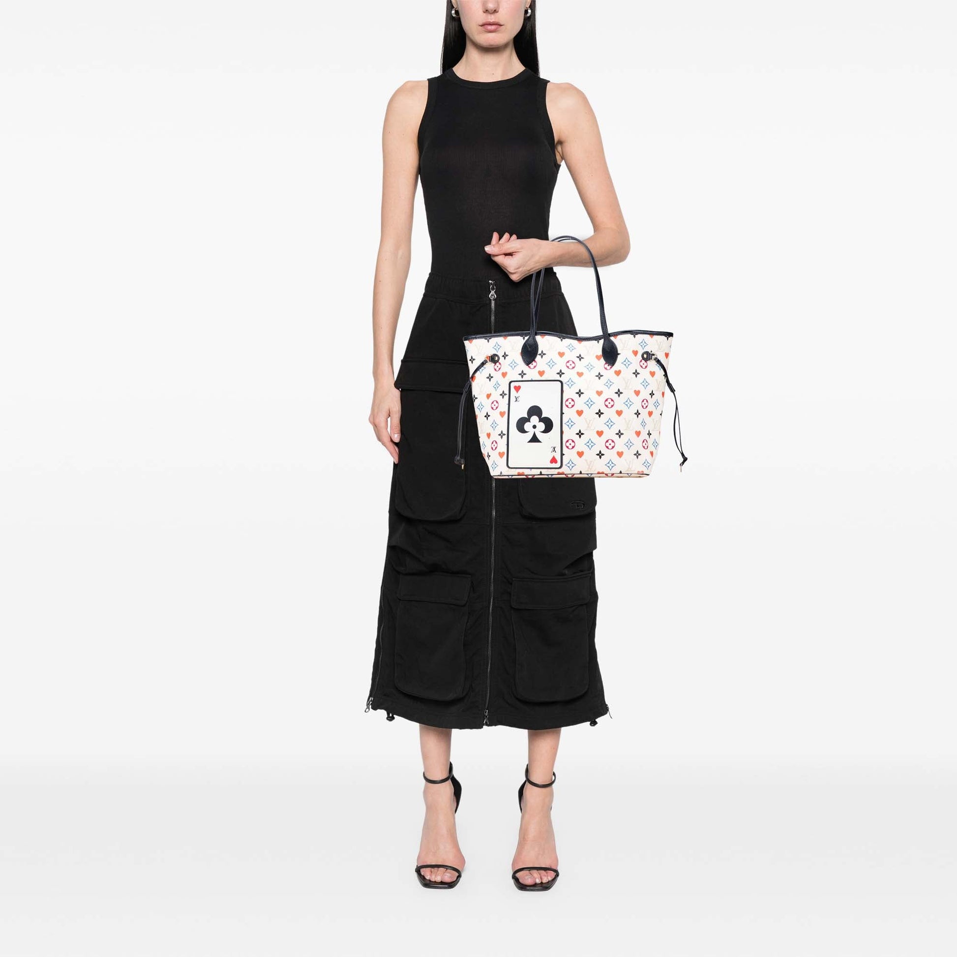 Louis Vuitton Monogram Game On Neverfull MM