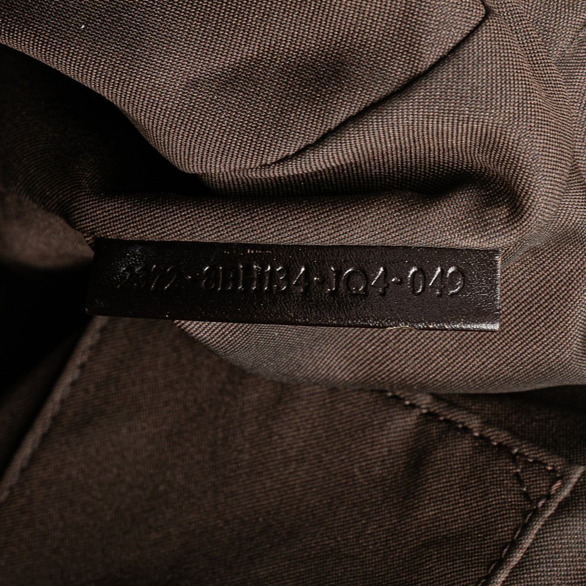 Fendi Zucchino Canvas Tote — Brown