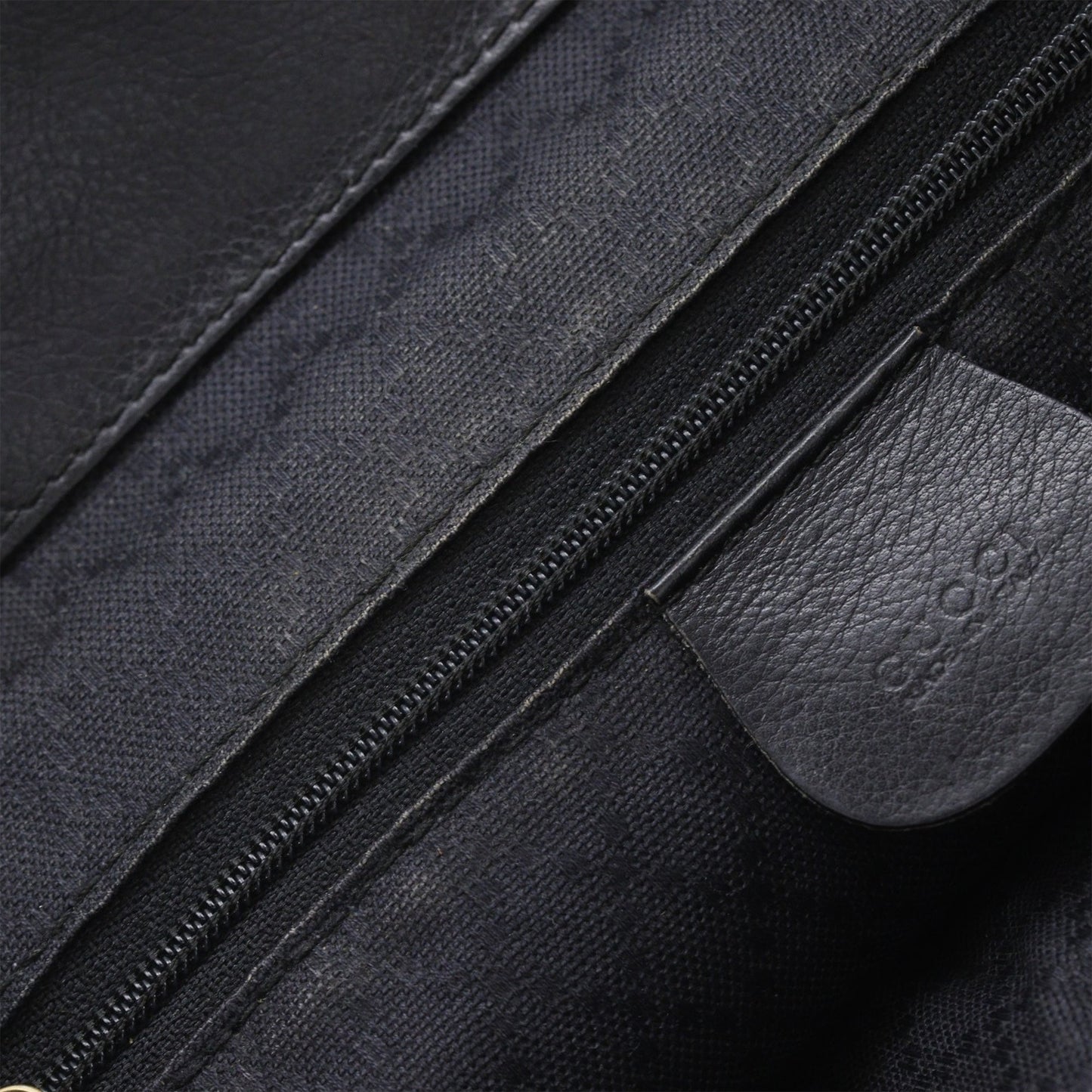 Gucci Calfskin Bamboo Drawstring Backpack