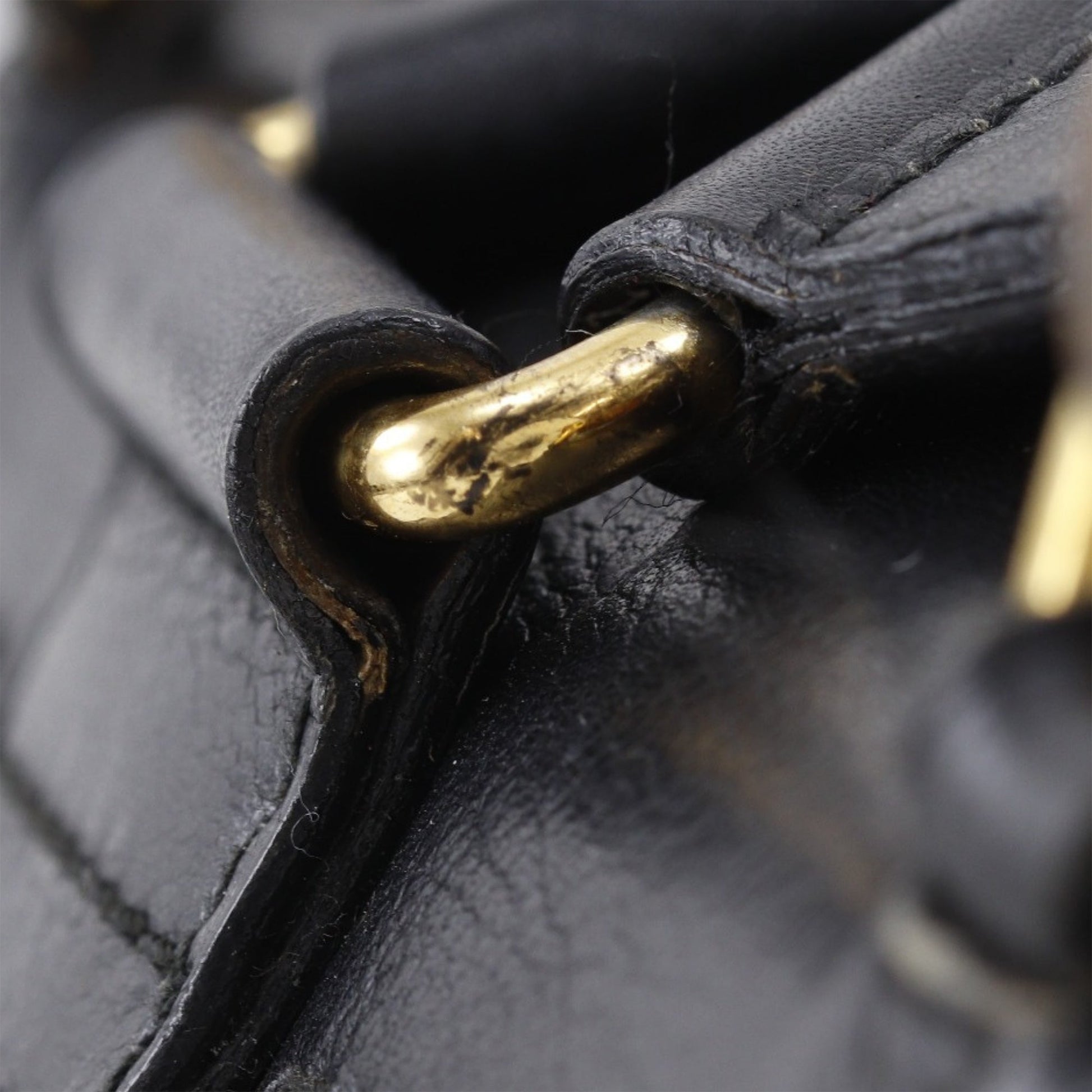 Gucci Calfskin Bamboo Drawstring Backpack