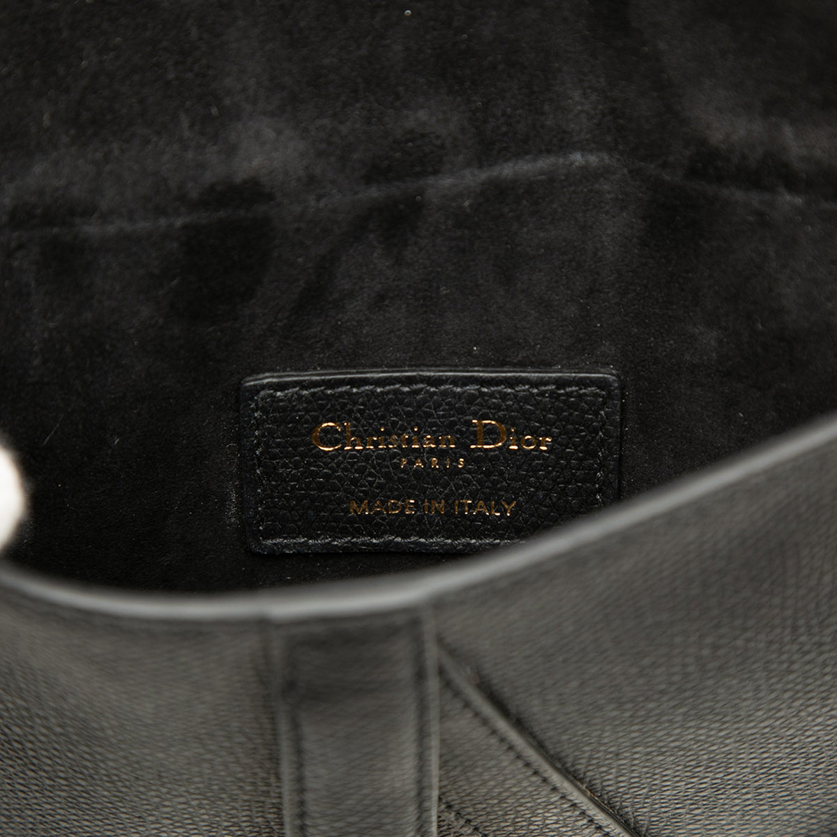 Dior Leather Saddle Belt Bag