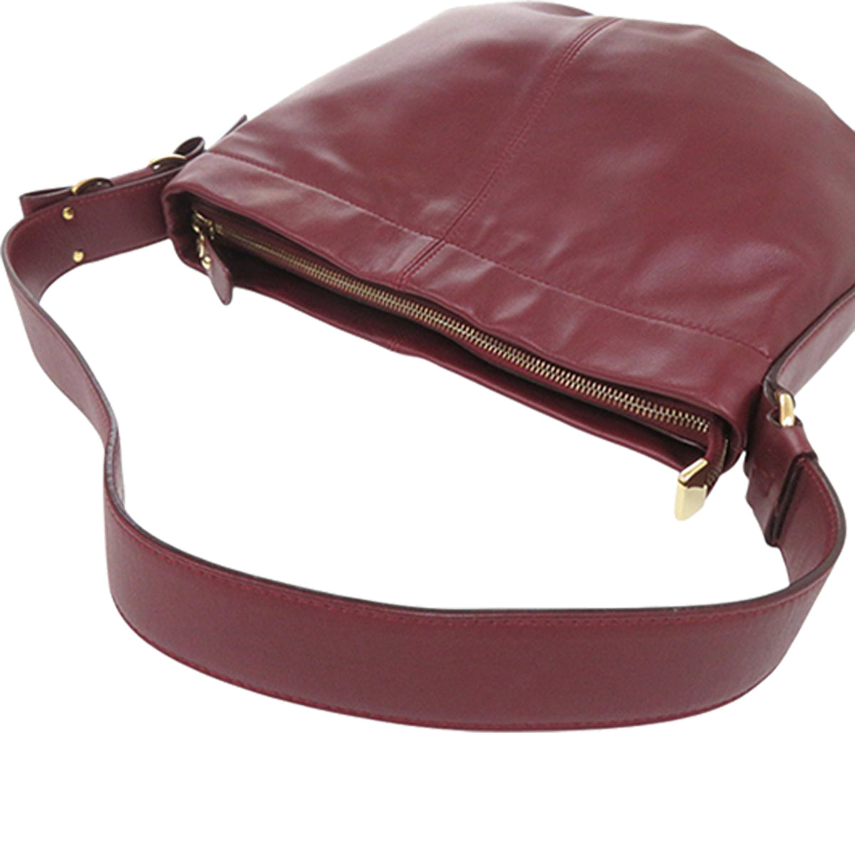 Ferragamo Leather Vara Shoulder Bag