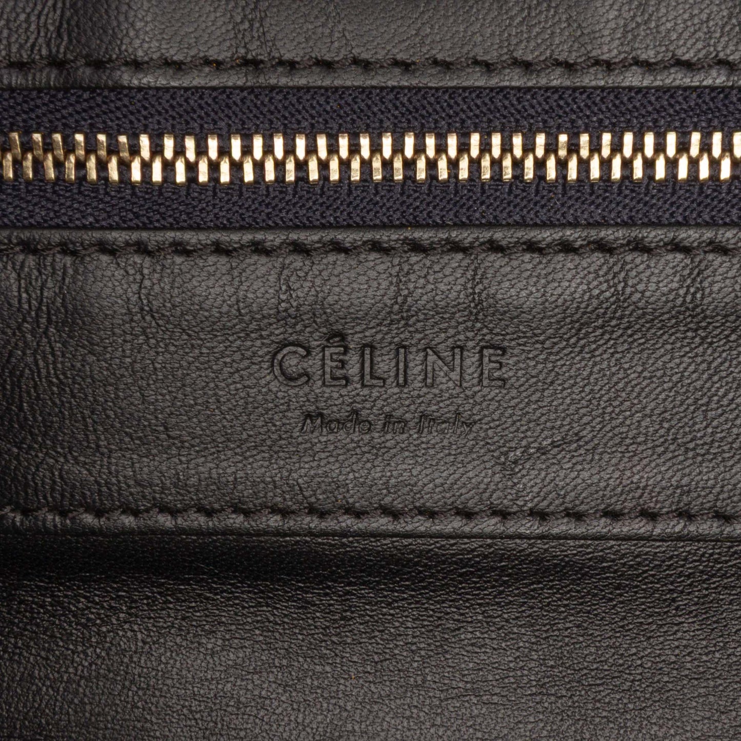 Celine Small Bicolor Suede and Calfskin Vertical Cabas Tote