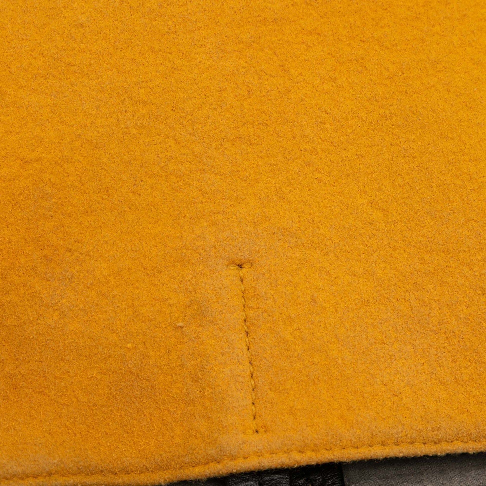 Celine Small Bicolor Suede and Calfskin Vertical Cabas Tote