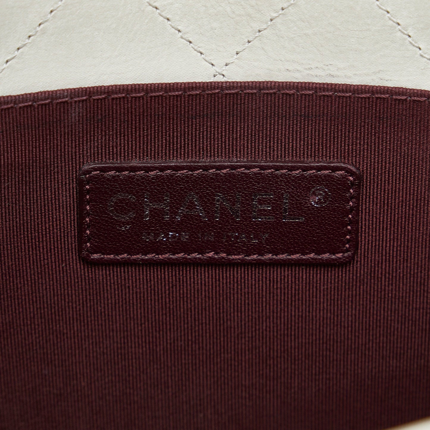Chanel Old Medium Bicolor Shearling Boy Flap
