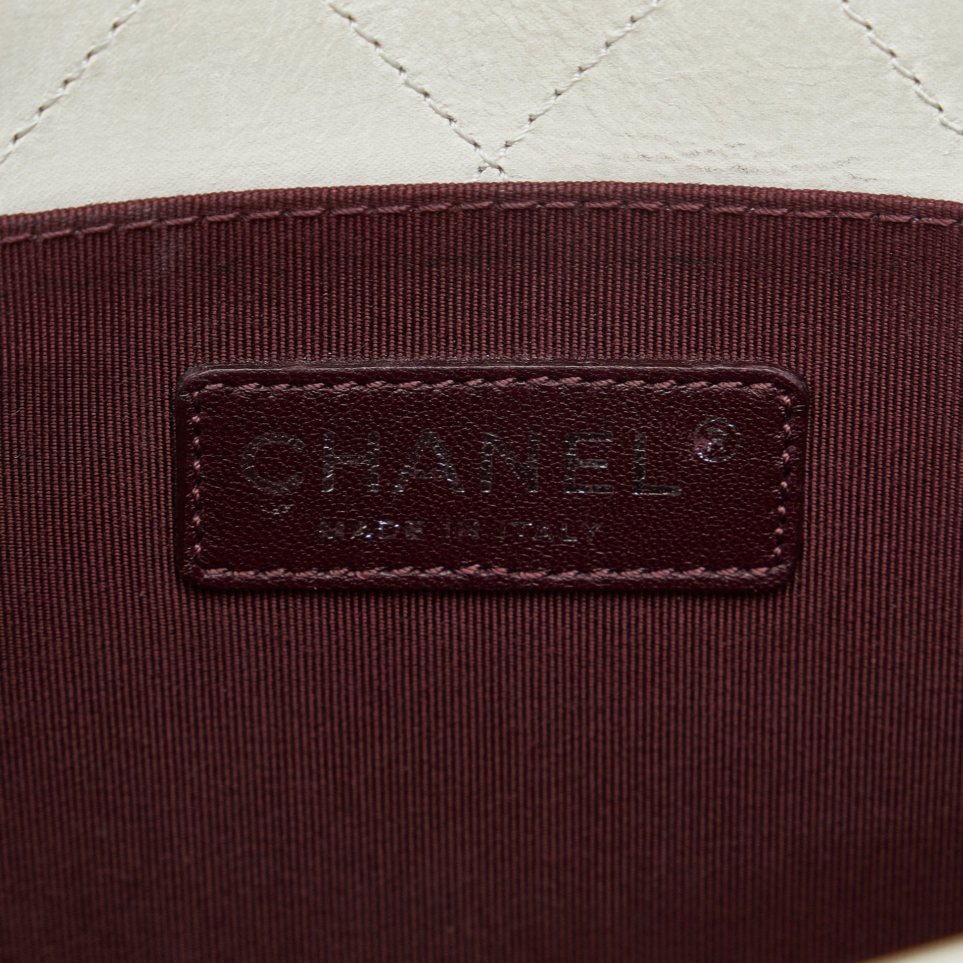 Chanel Old Medium Bicolor Shearling Boy Flap