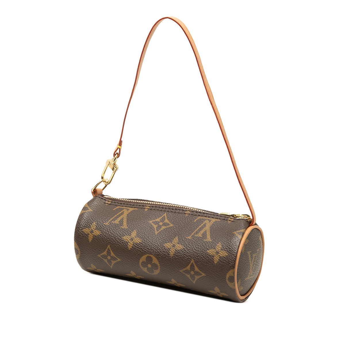 Louis Vuitton Monogram Papillon Pochette — Brown