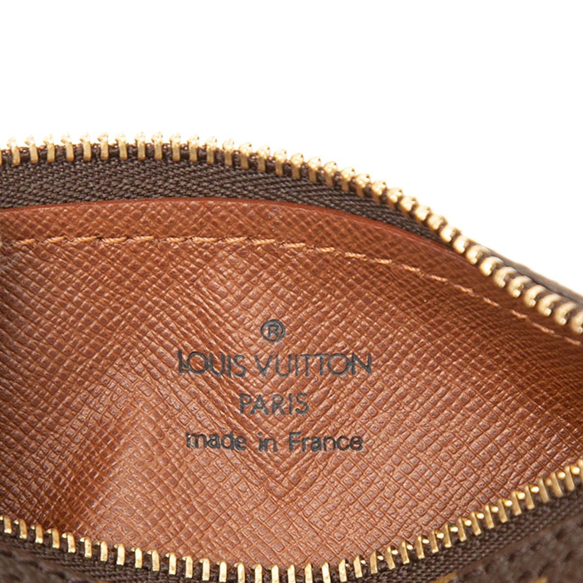 Louis Vuitton Monogram Papillon Pochette — Brown
