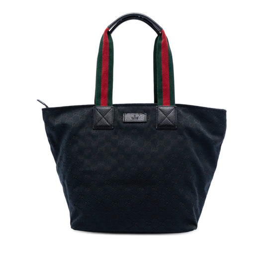 Gucci GG Canvas Web Tote