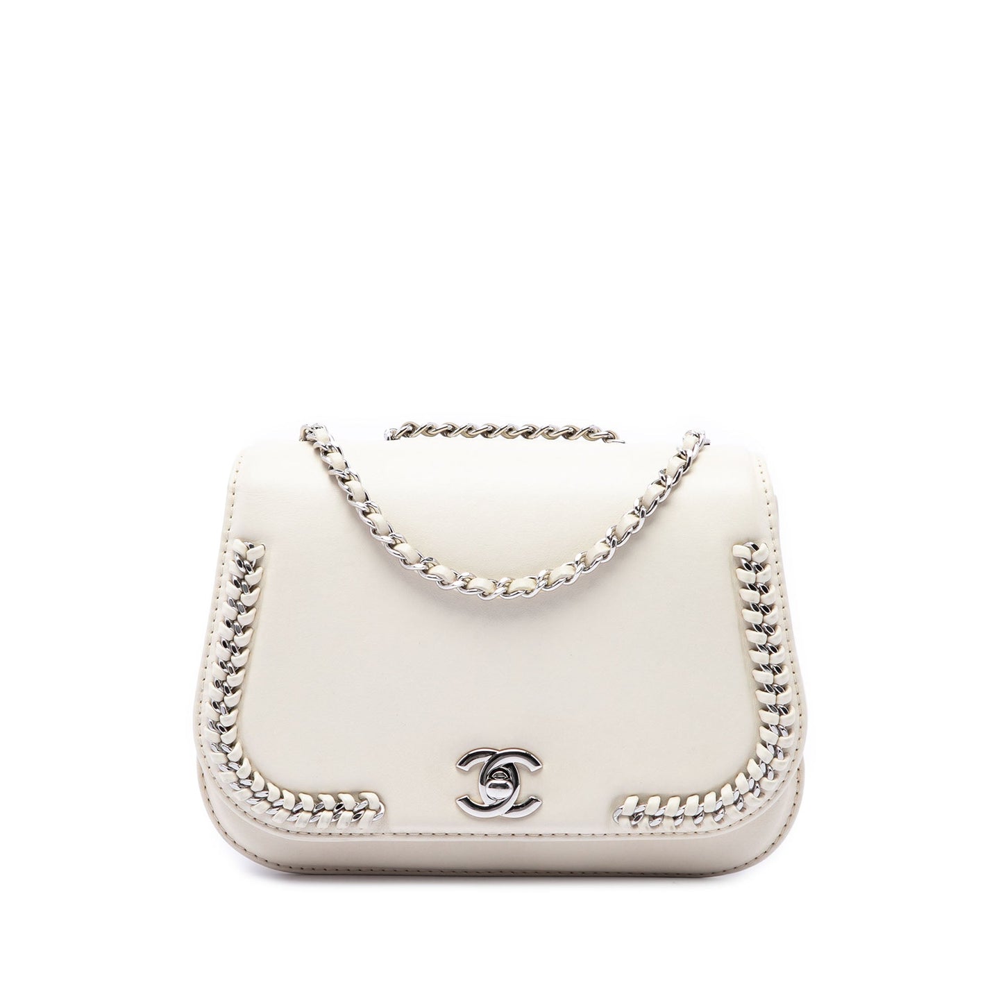 Chanel Small Calfskin Braided Chic Flap