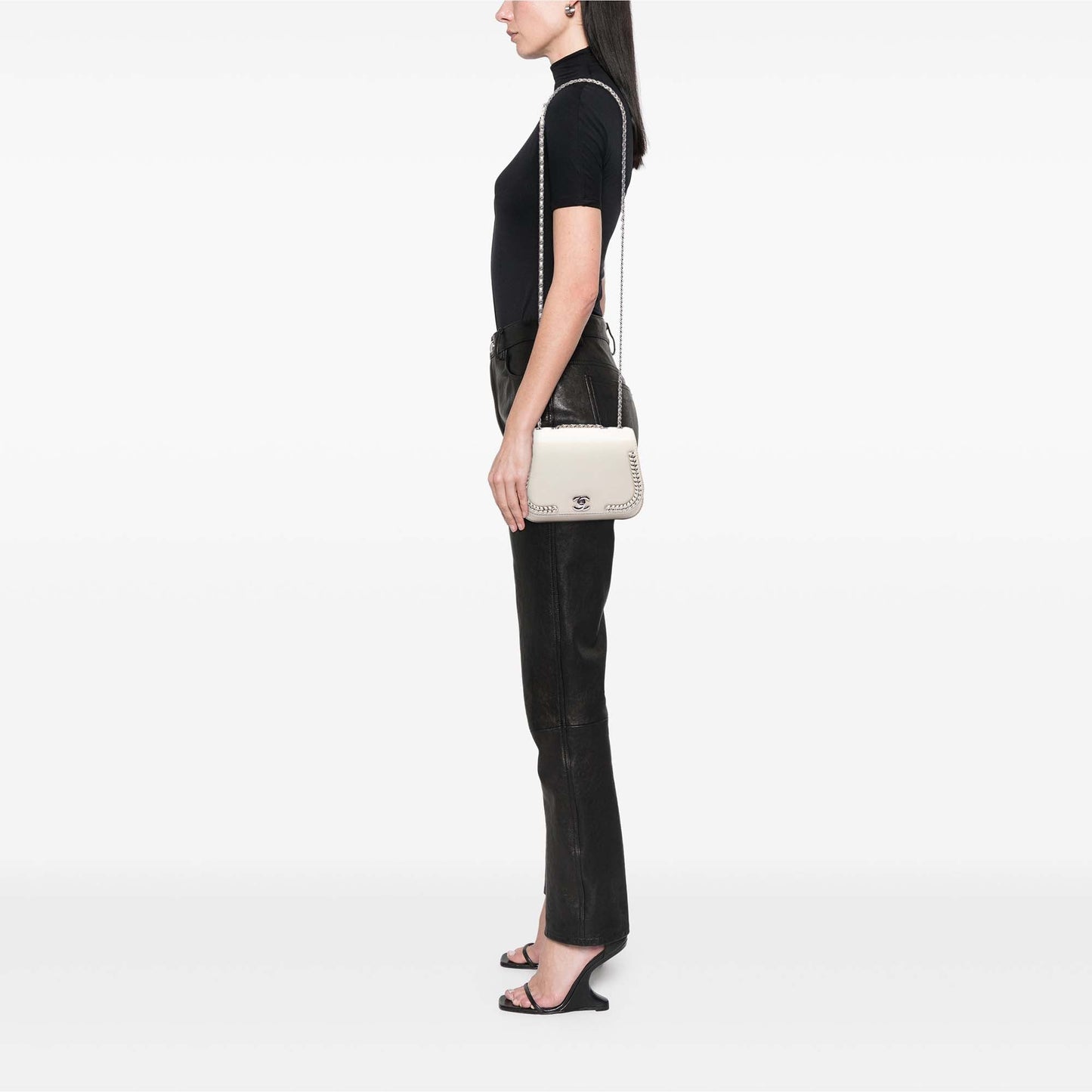 Chanel Small Calfskin Braided Chic Flap