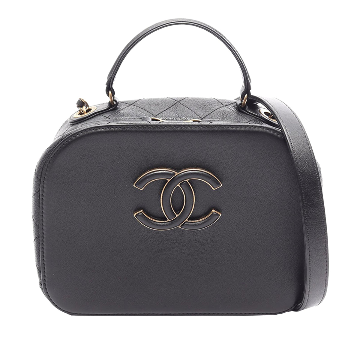 Chanel CC Calfskin Vanity Case