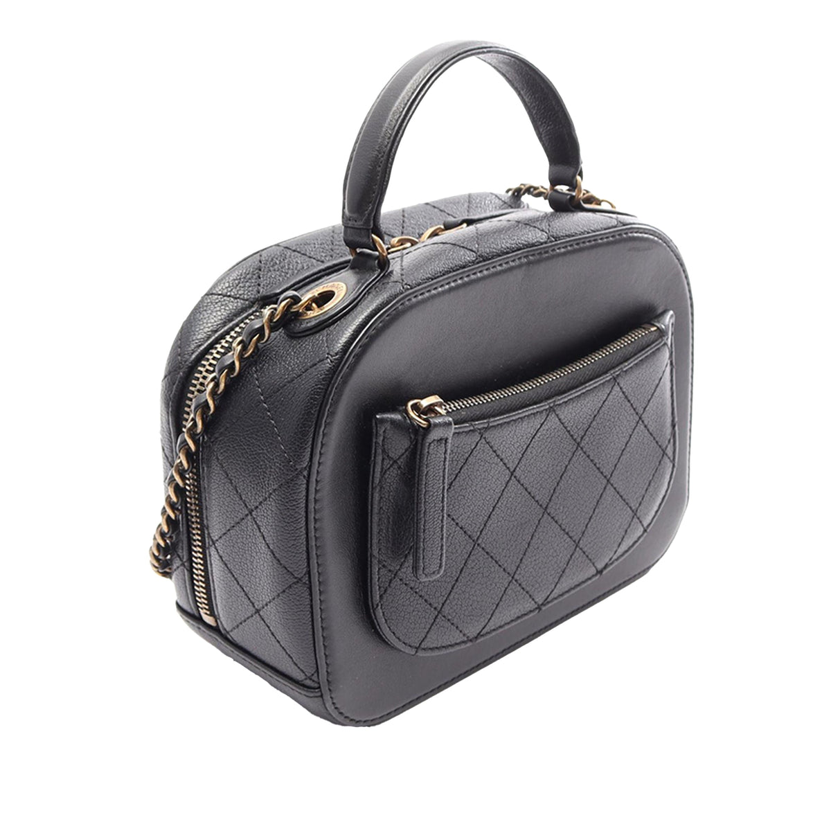Chanel CC Calfskin Vanity Case