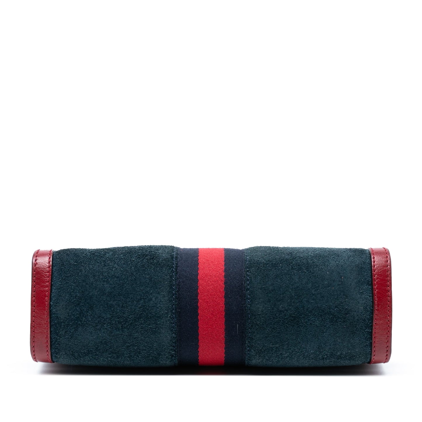 Gucci Small Suede Web Ophidia Chain Crossbody