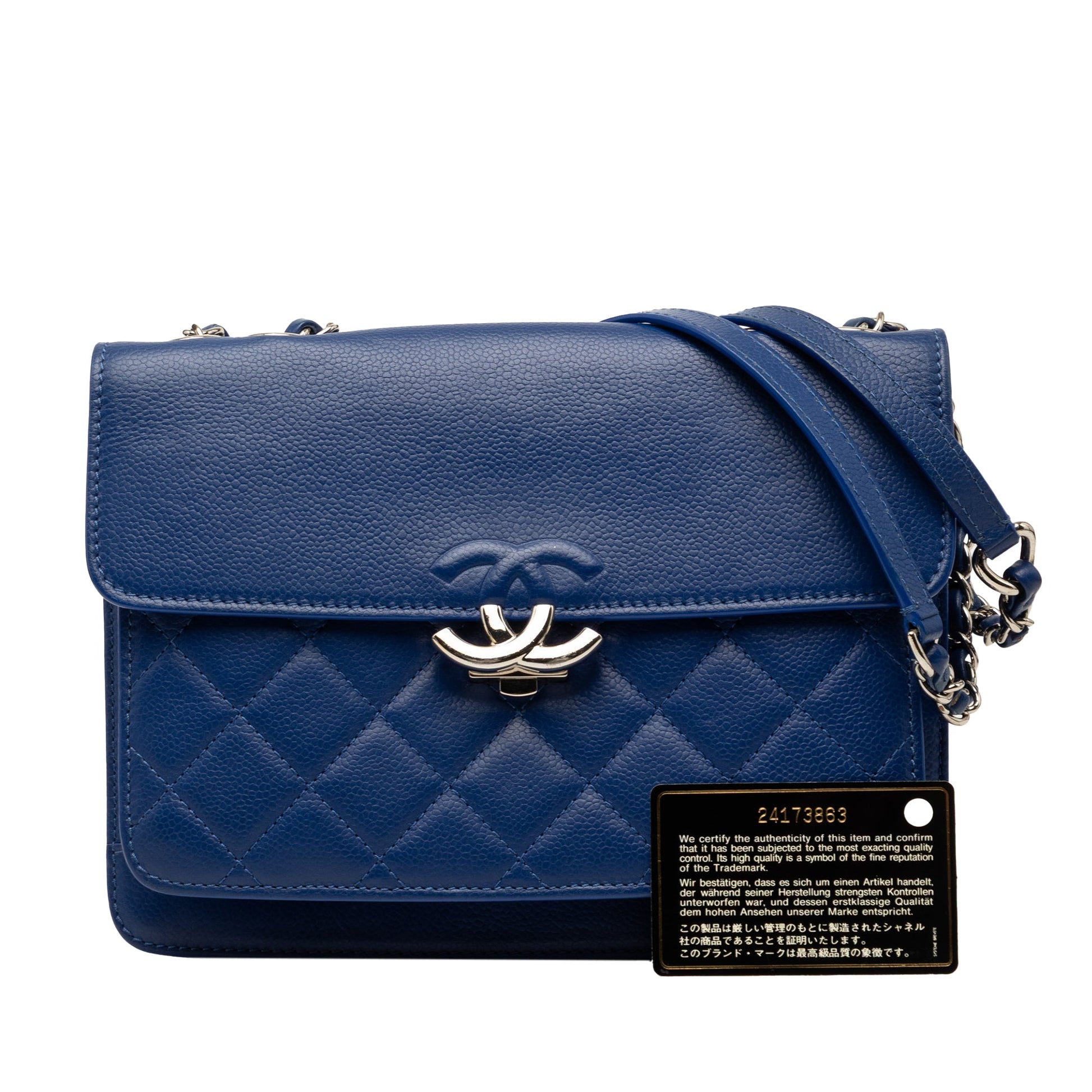 Chanel Small CC Caviar Box Urban Companion Flap