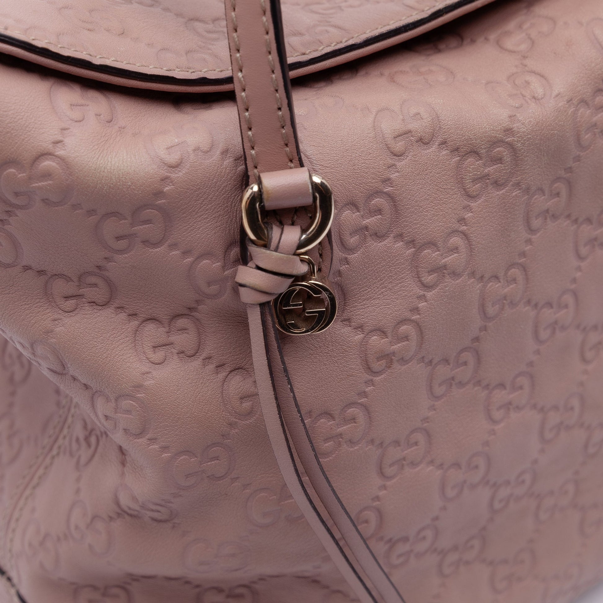 Gucci Medium Guccissima Bree Fold Over Tote