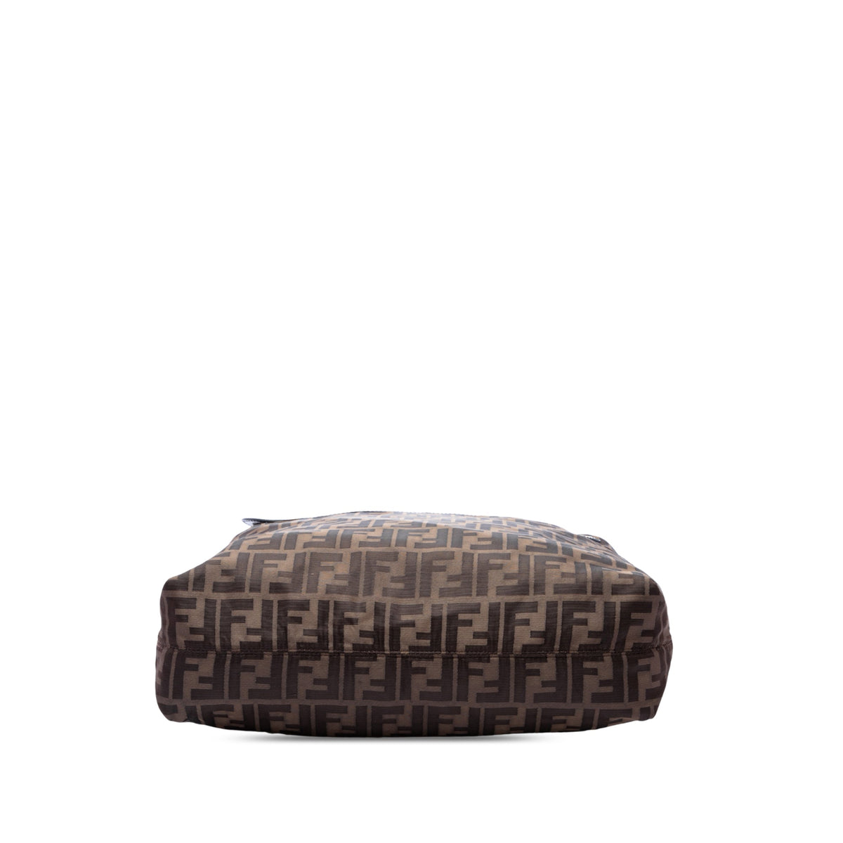 Fendi Zucca Canvas Satchel — Brown