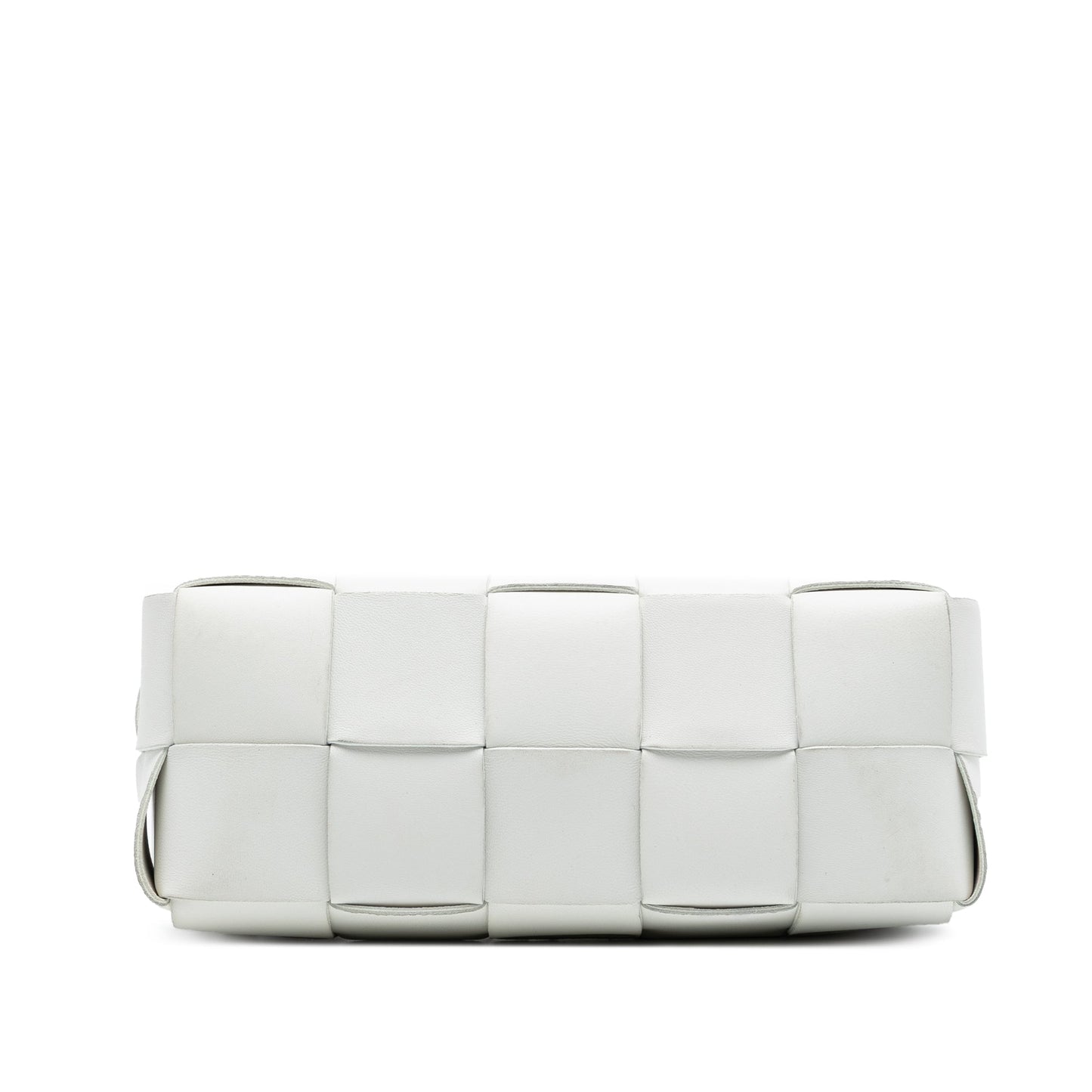 Bottega Veneta Small Lambskin Intrecciato Brick Cassette