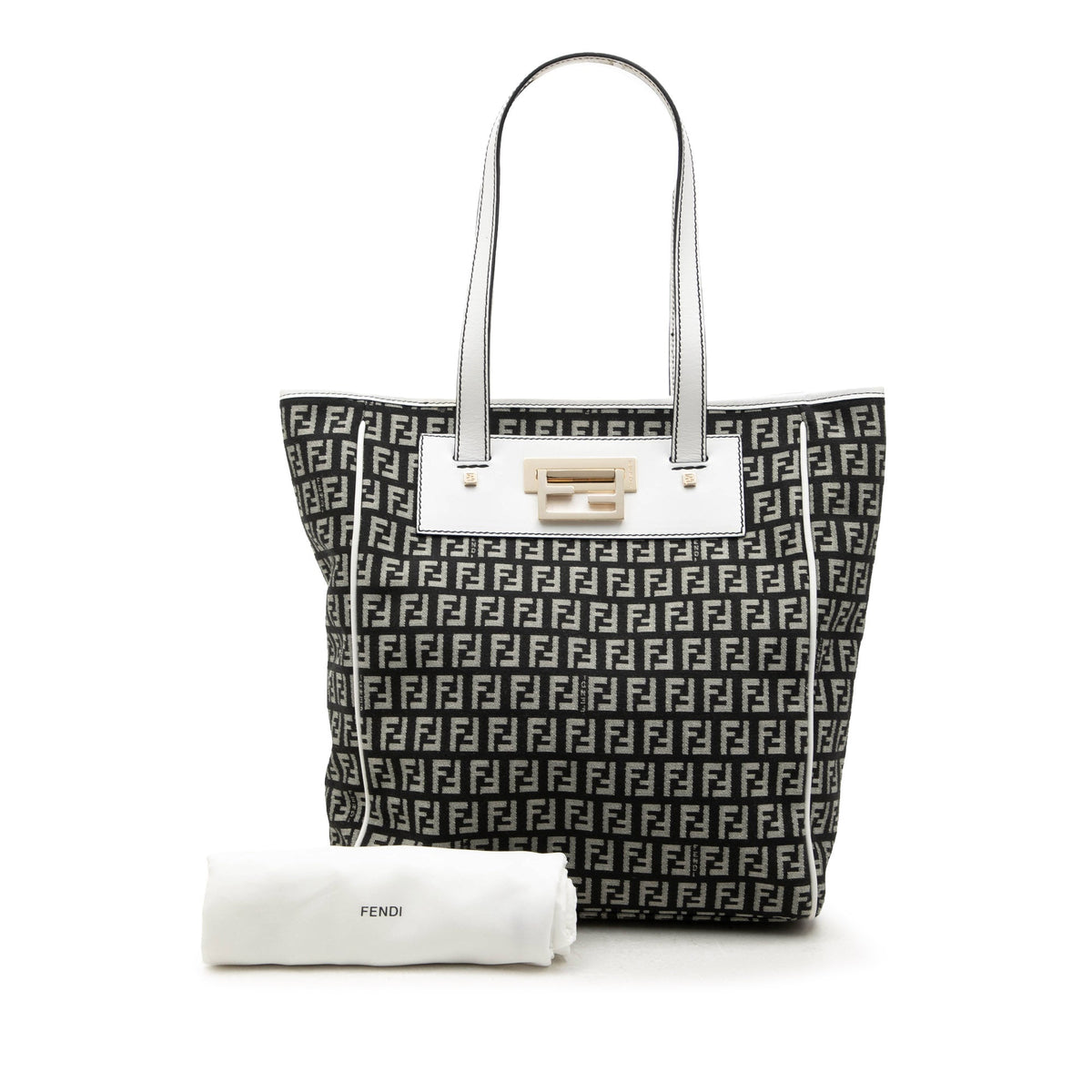 Fendi Zucchino Canvas Tote