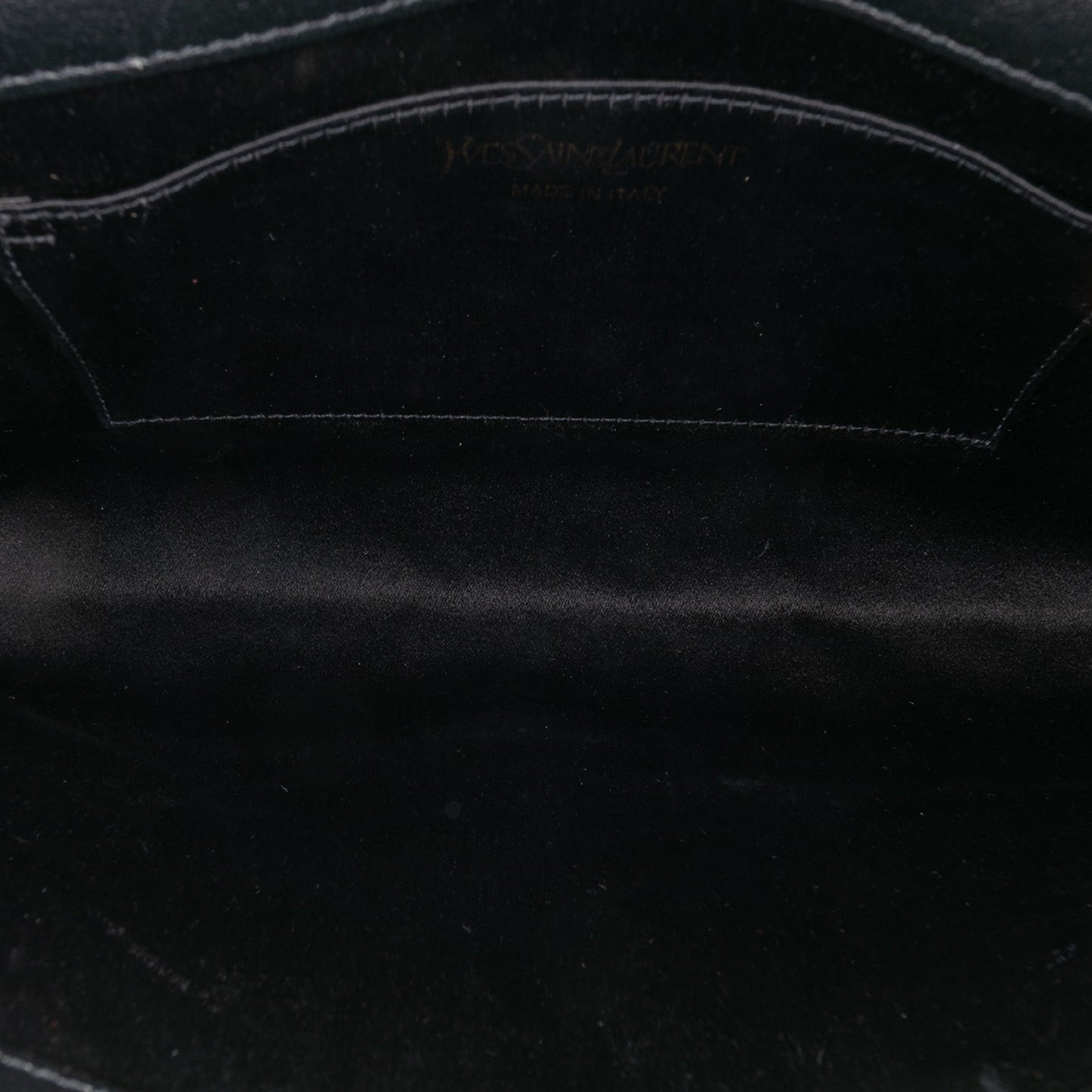 Saint Laurent Large Calfskin Monogram Belle De Jour Clutch