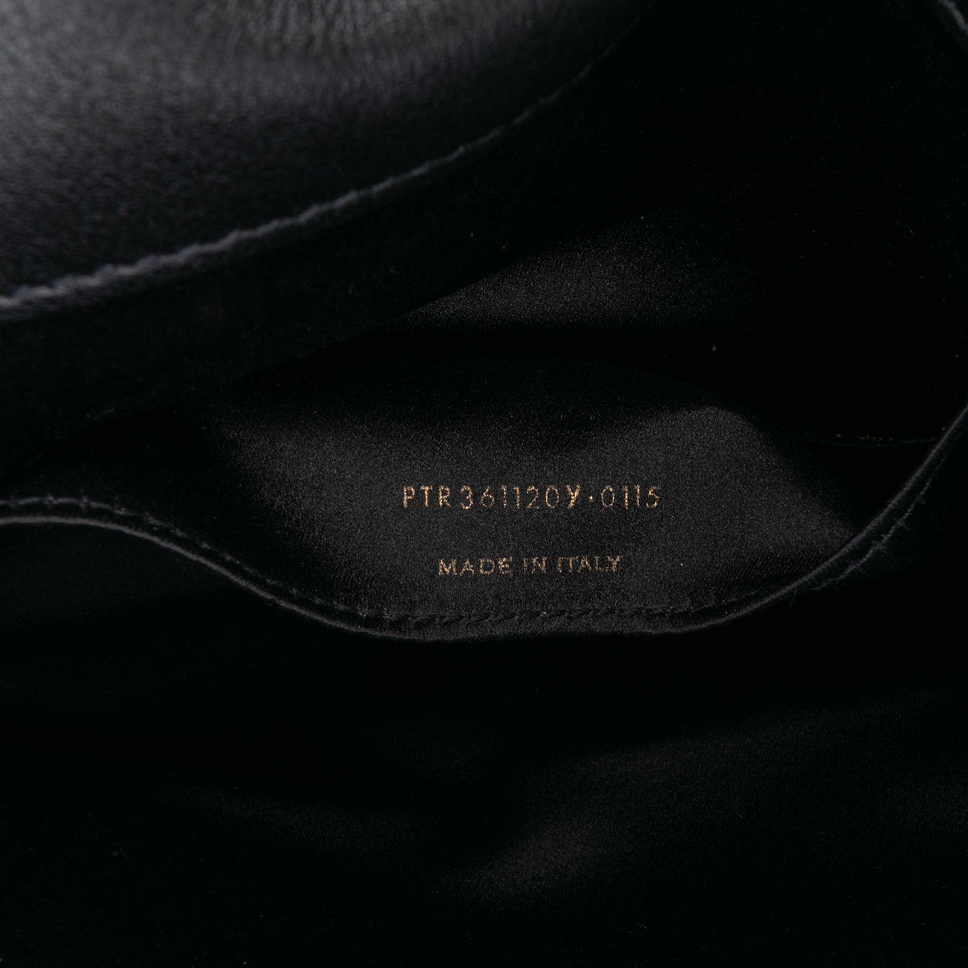 Saint Laurent Large Calfskin Monogram Belle De Jour Clutch