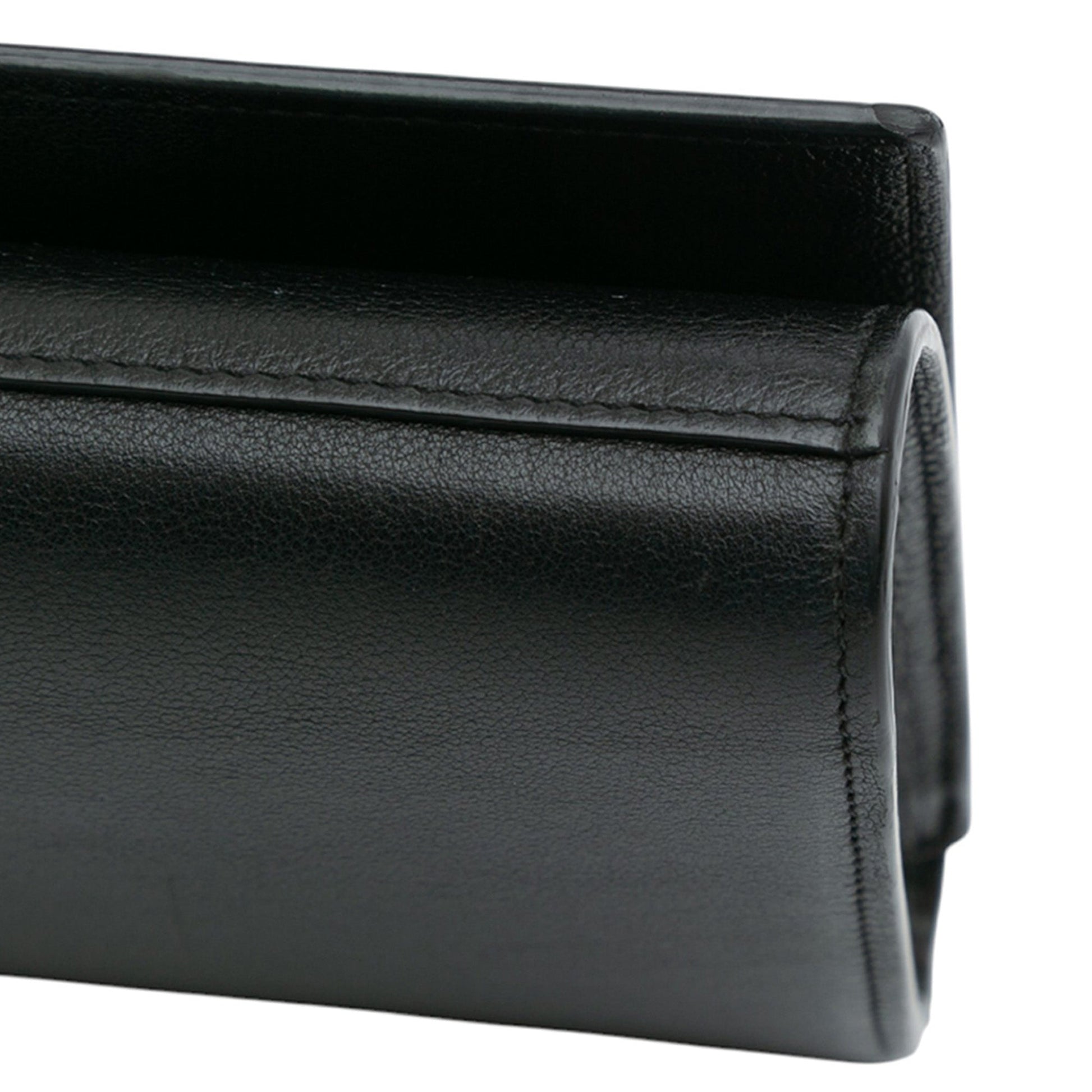 Saint Laurent Large Calfskin Monogram Belle De Jour Clutch
