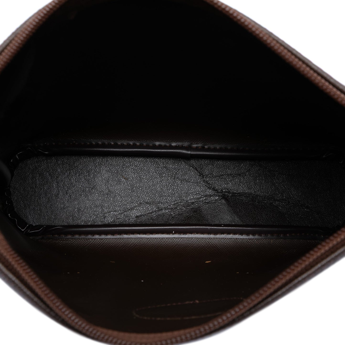 Burberry Vintage Check Canvas Wristlet Clutch