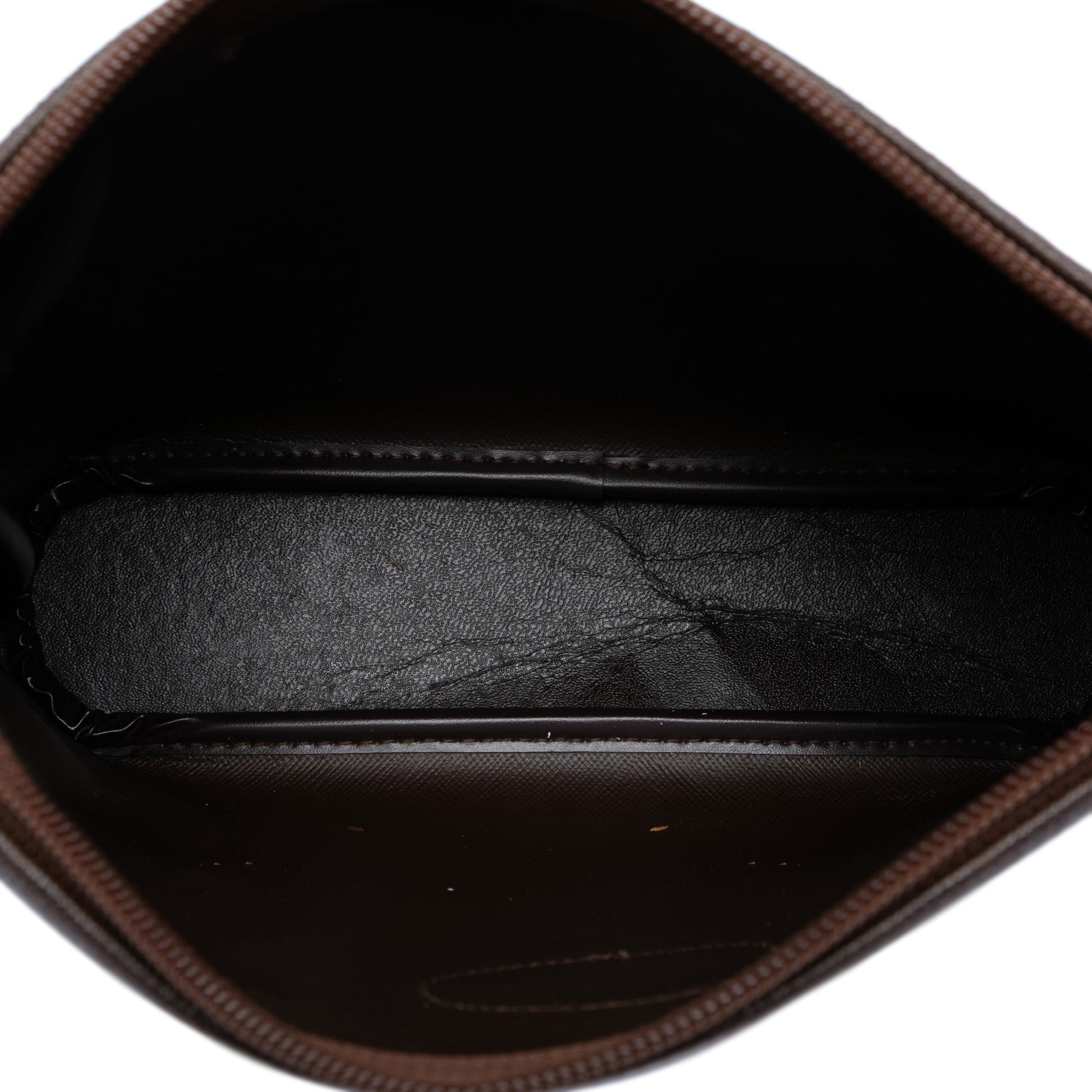 Burberry Vintage Check Canvas Wristlet Clutch