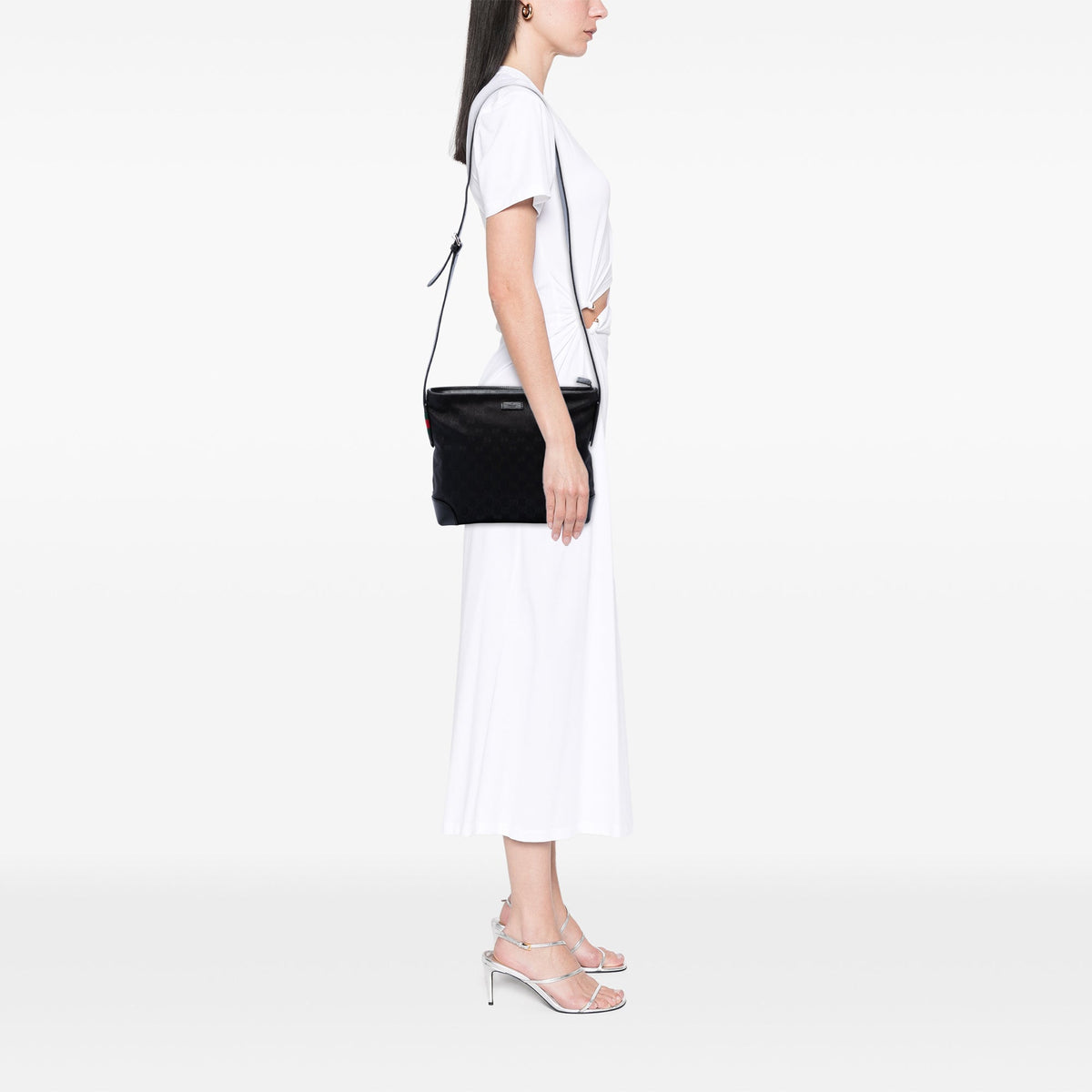 Gucci GG Canvas Web Crossbody
