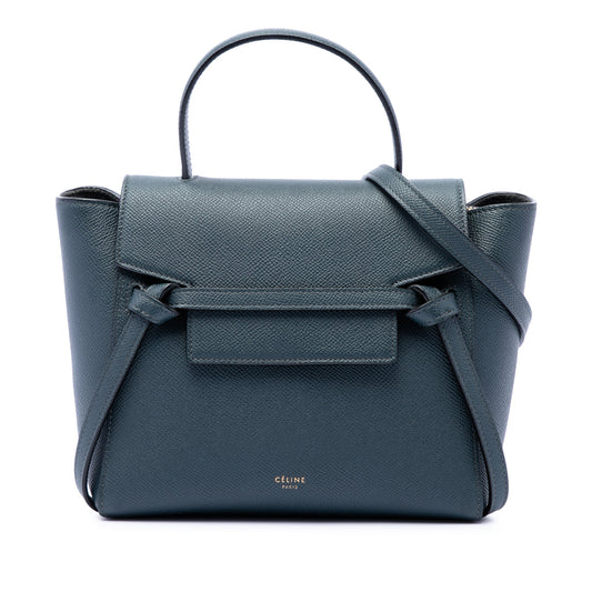 Celine Nano Grained Calfskin Belt Bag
