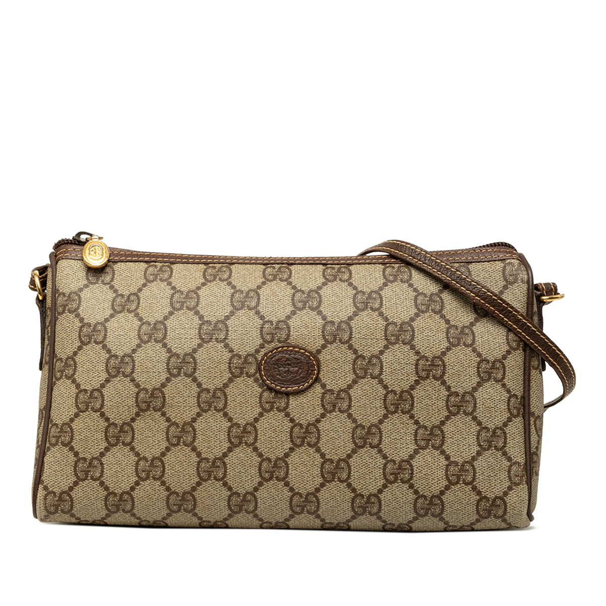 Gucci GG Supreme Plus Crossbody — Beige