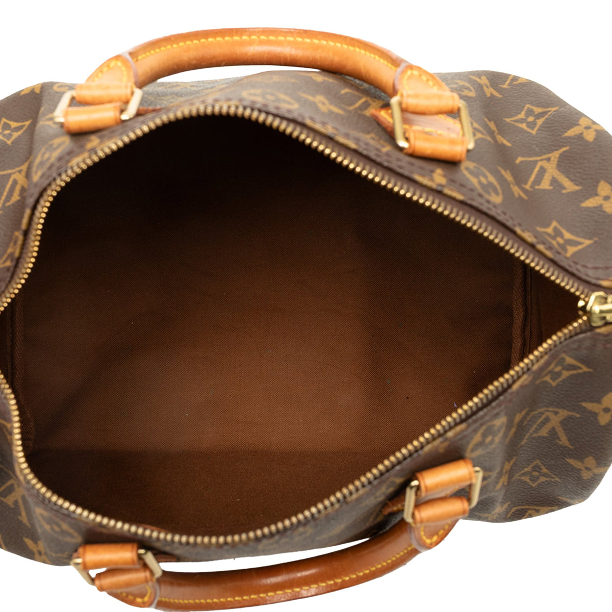 Louis Vuitton Monogram Speedy 30 — Brown