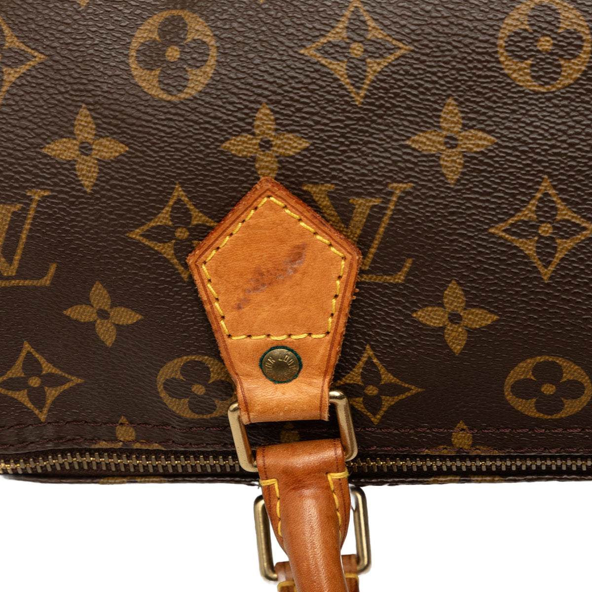 Louis Vuitton Monogram Speedy 30 — Brown