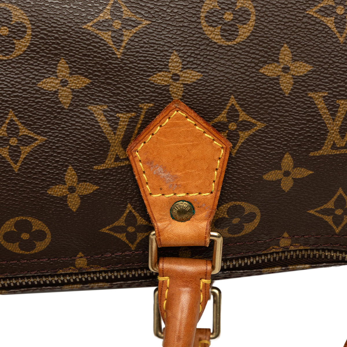 Louis Vuitton Monogram Speedy 30 — Brown