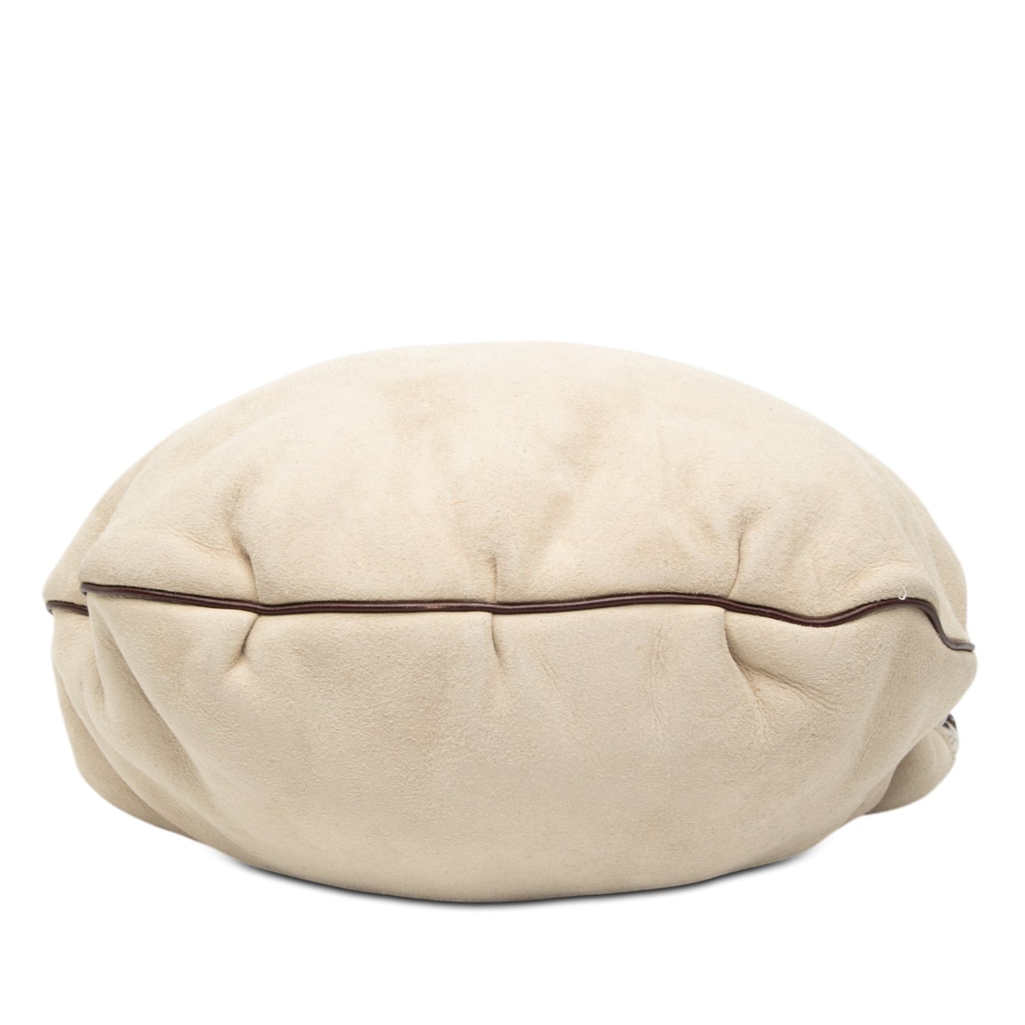 LOEWE Leather Trimmed Suede Hobo