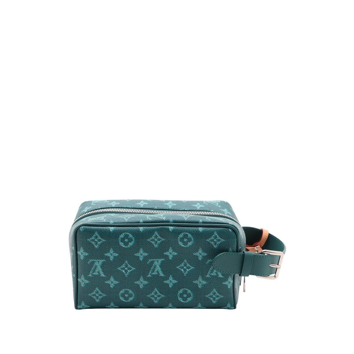 Louis Vuitton Monogram Heritage Dopp Kit — Green