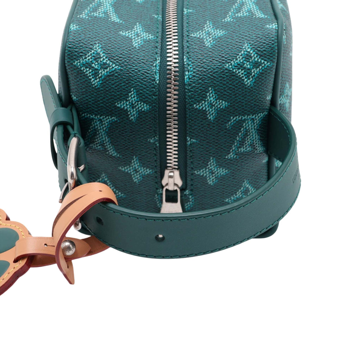 Louis Vuitton Monogram Heritage Dopp Kit — Green