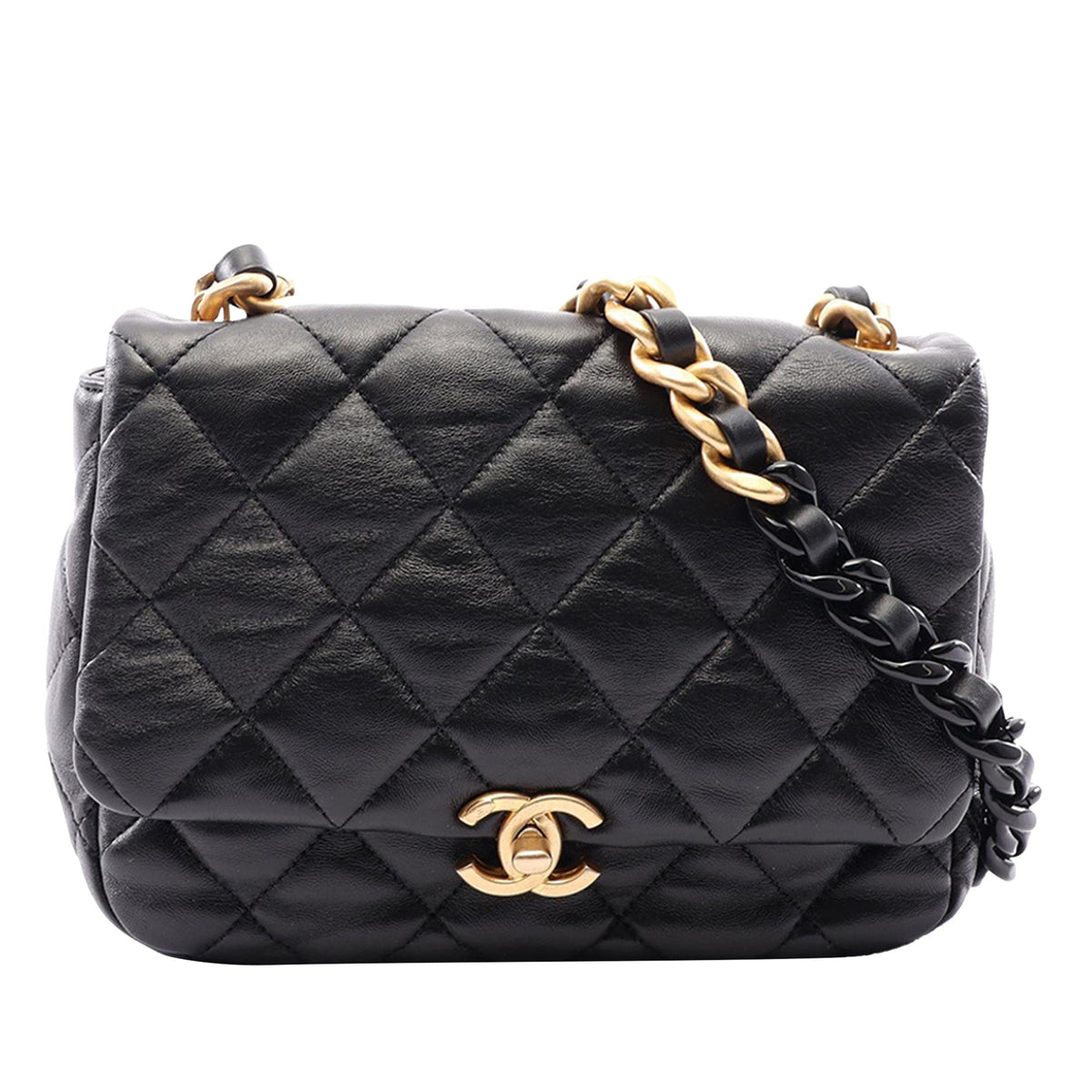 Chanel Leather Flap Bag