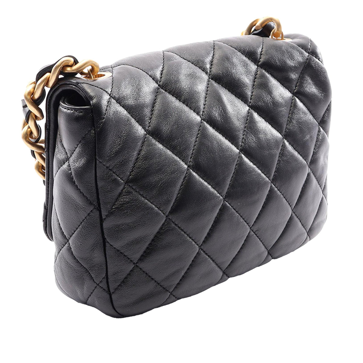 Chanel Leather Flap Bag