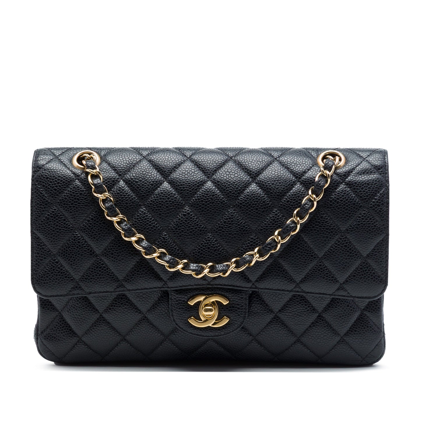 Chanel Medium Classic Caviar Double Flap