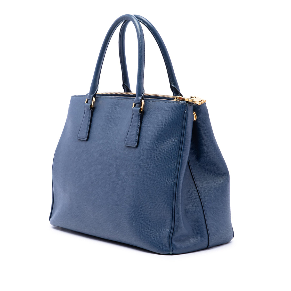 Prada Large Saffiano Lux Galleria Double Zip Tote