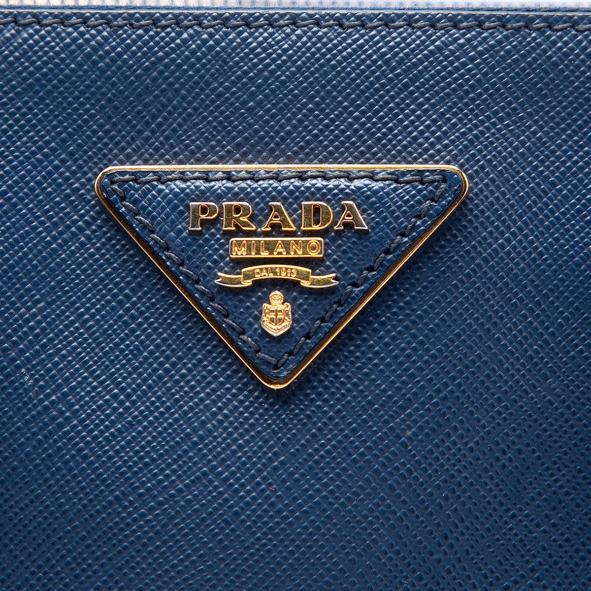 Prada Large Saffiano Lux Galleria Double Zip Tote