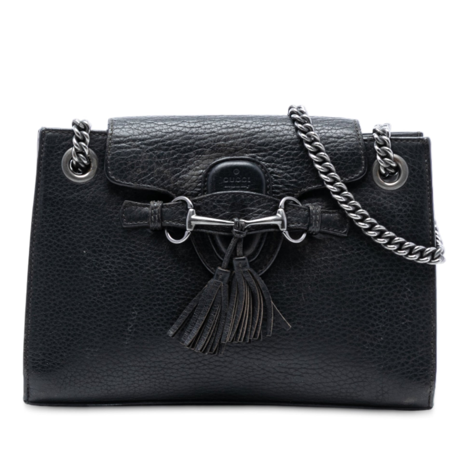 Gucci Small Leather Emily Shoulder Bag