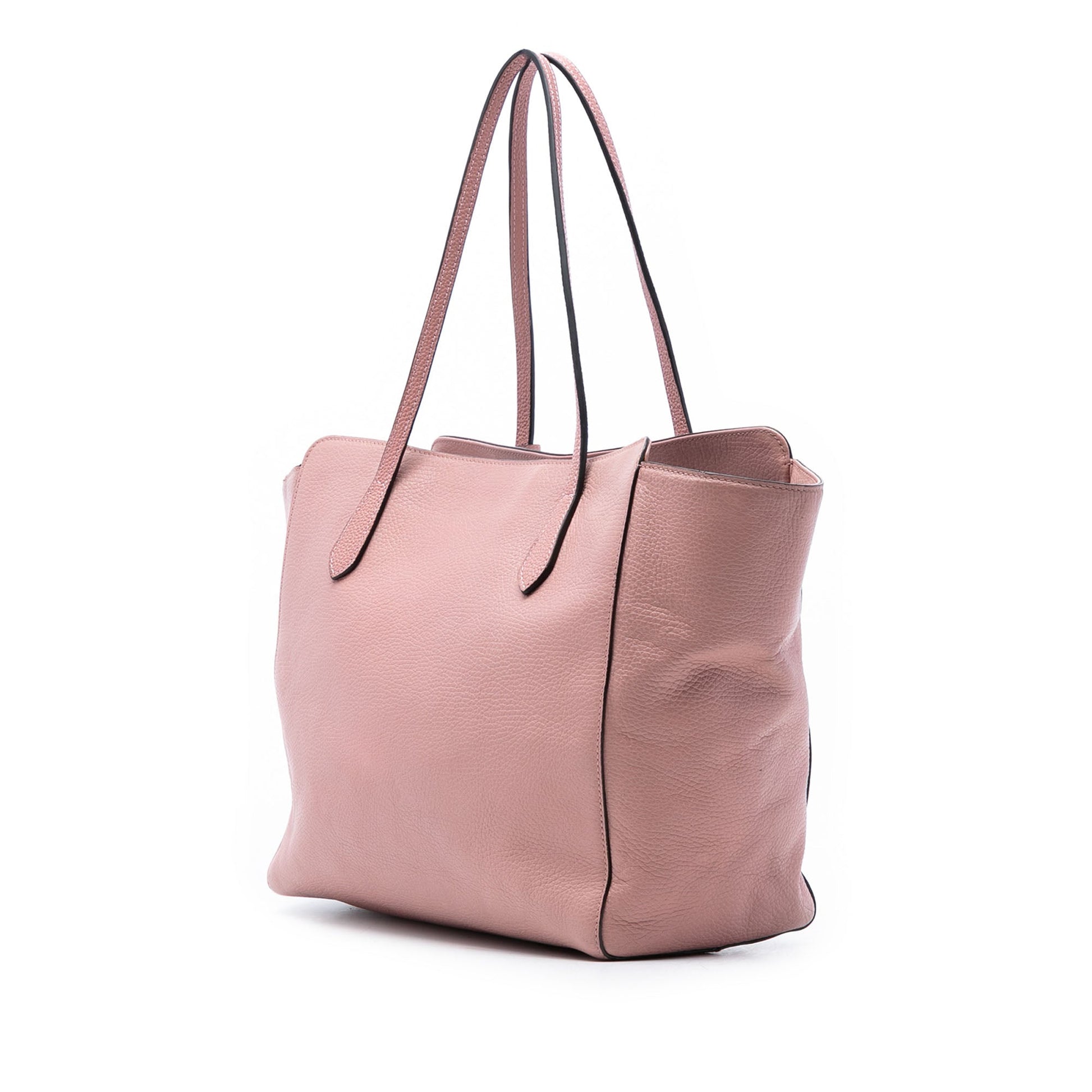 Gucci Medium Leather Swing Tote