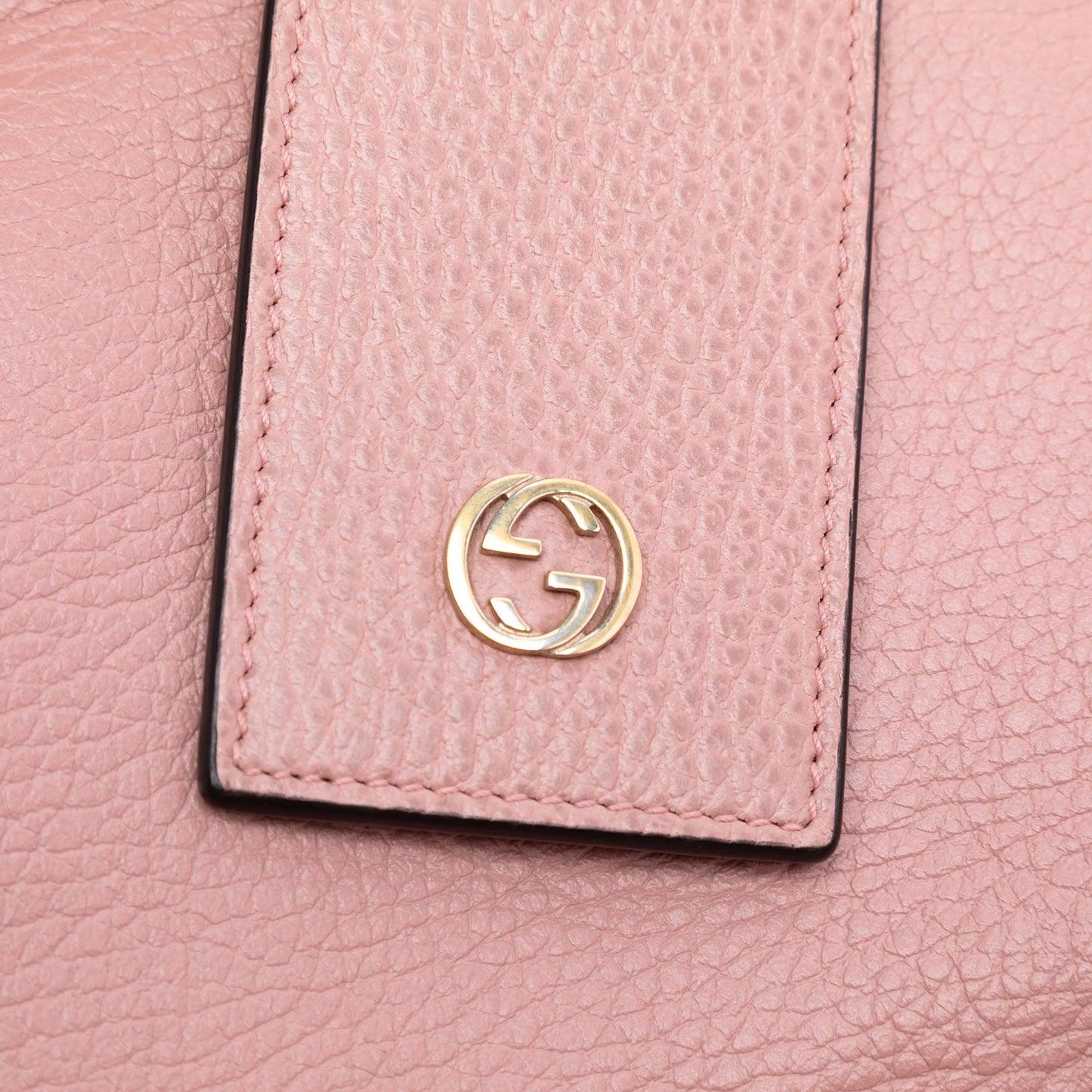 Gucci Medium Leather Swing Tote